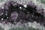 Wide, Purple Amethyst Geode - Uruguay #135352-1